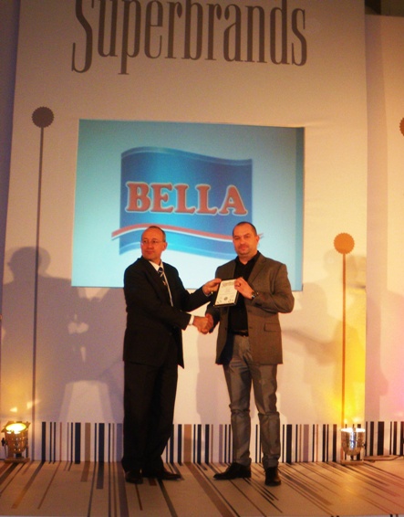 BELLA е марка №1 сред храните (Superbrands, 2012)